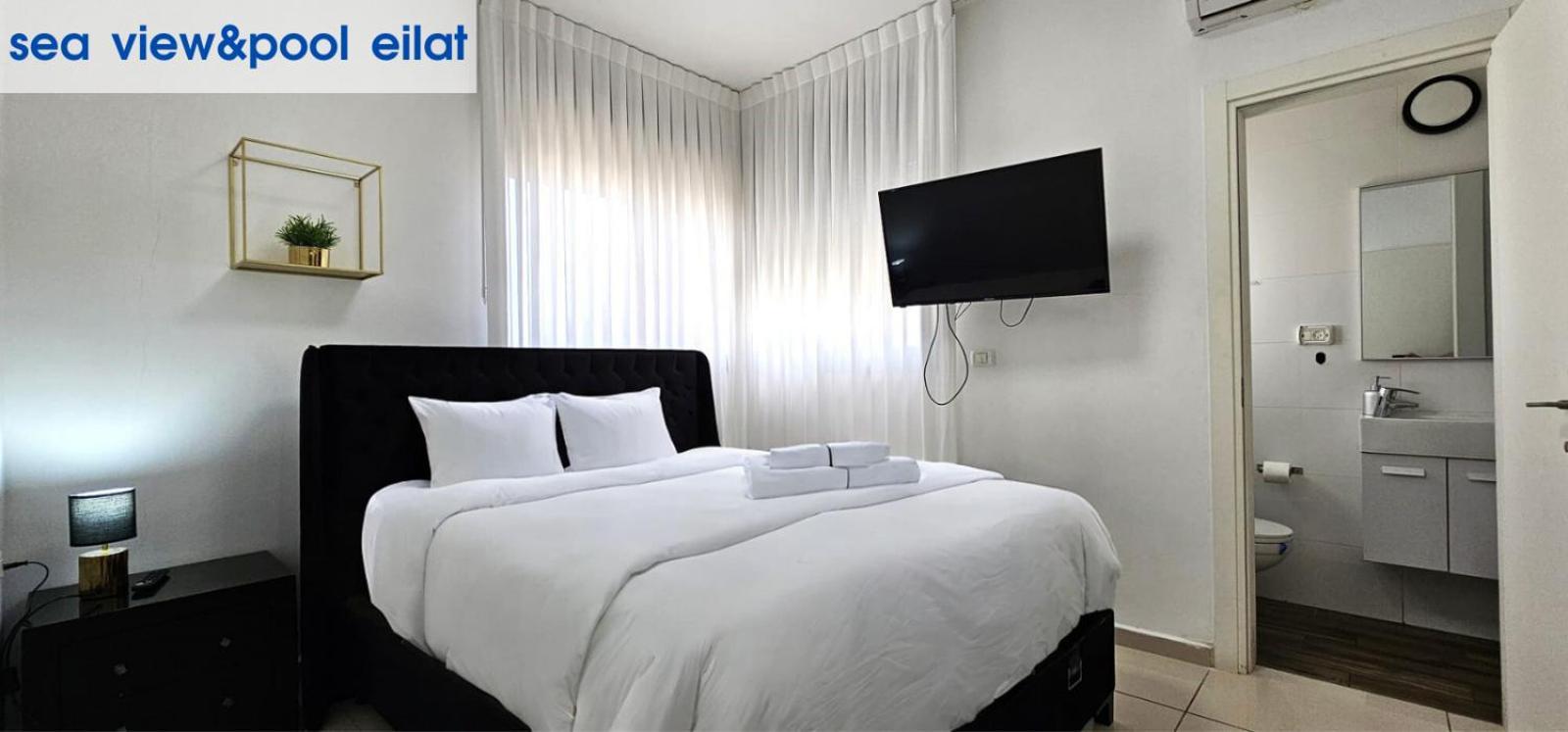 Apartament Sea View & Pool Ejlat Zewnętrze zdjęcie